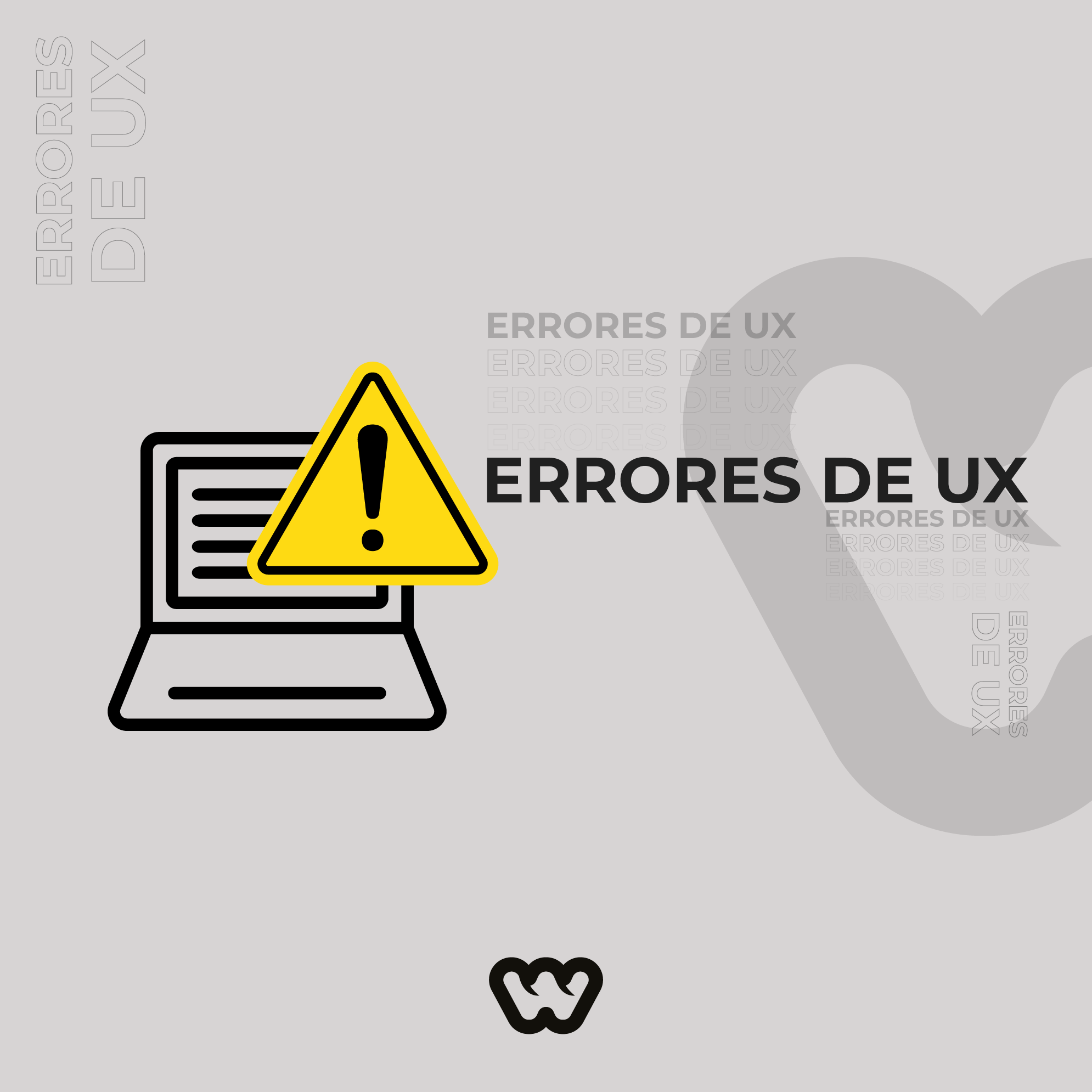Errores comunes de UX